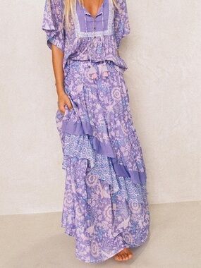 Spell Sannah Maxi Skirt